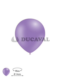 Globos látex lavanda 45cm 100und. Ducaval Envios 24  48 horas