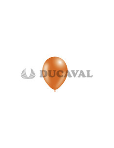 Globos látex naranja 100 und. 45cm. Ducaval Envios 2448 horas