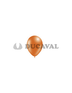 Globos látex naranja 100 und. 45cm. Ducaval Envios 2448 horas