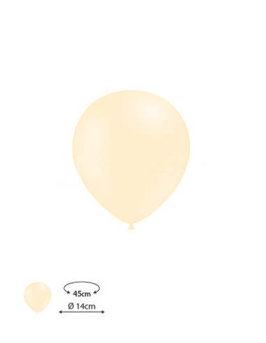 Globos látex piel 45cm 100 U. |Ducaval | Envios 24/48 horas