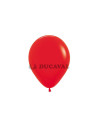 Globos látex rojo 30cm 50ud Ballonia | Ducaval |