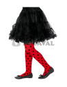 Medias rojas lunar negro inf