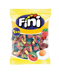 Sour boom mix Fini 1kg  Disfraces Ducaval envios 24/48 hioras