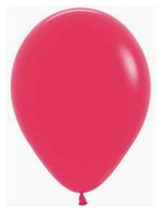 Globos látex fashion frambuesa 12.5cm 100 unidades