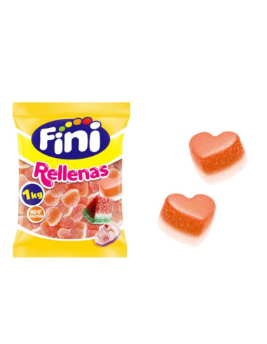 Corazones de melocotón rellenos | Ducaval | Envíos 24/48h