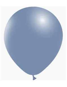Bolsa de 100 globos azul vintage 45cm  | Ducaval | Envías 24/48 horas