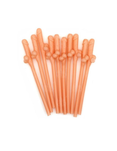 Pajitas pene 10u. | Ducaval | Envios 24/48 horas. 