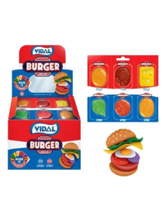 Golosina burguer Jelly 11piezas | Ducaval | Envíos 24/48h