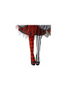 Pantys dos colores rojo y blanco | Ducaval | Envíos 24/48 horas