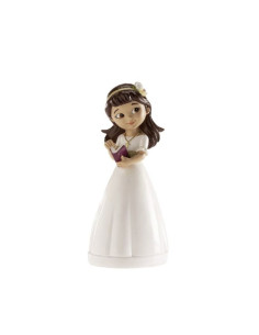 Figura comunión con diadema 13cm | Ducaval | Envíos 24/48 horas