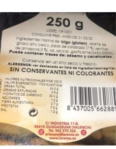  Coqueta multicereales con semillas  | Ducaval | Envías 24/48 horas 