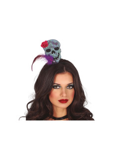 Diadema calavera azul | Ducaval | Envíos 24/48 horas