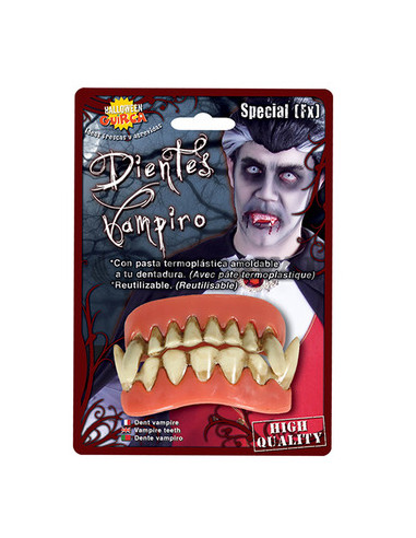 Dientes de vampiro dobles