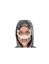Máscara media calavera colmillos PVC | Ducaval | Envíos 24/48h