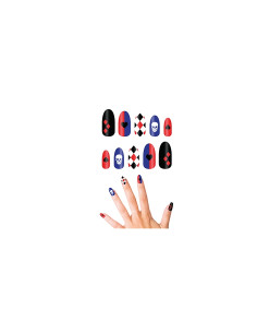 Uñas Dangerous con glue 10uds | Ducaval | Envíos 24/48 horas