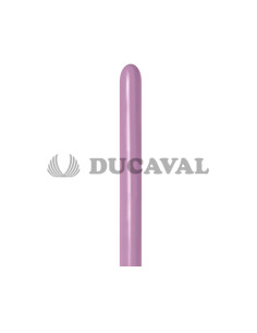 Globos modelar 260 pastel dusk lavanda 5x150cm 50ud