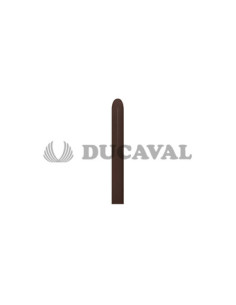 Globo látex fashion chocolate SLD 5x150cm 50ud.Ducaval envios 24/48 h