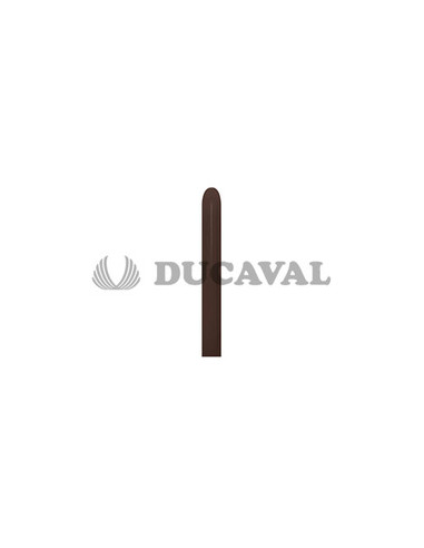Globo látex fashion chocolate SLD 5x150cm 50ud.Ducaval envios 24/48 h