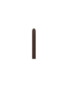 Globo látex fashion chocolate SLD 5x150cm 50ud.Ducaval envios 24/48 h