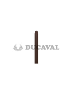 Globo látex fashion chocolate SLD 5x150cm 50ud.Ducaval envios 24/48 h