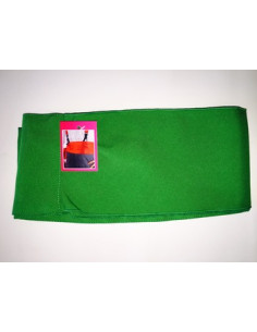 Fajín tela verde