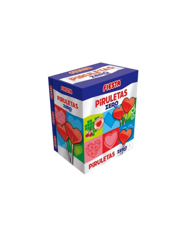 Piruleta corazón zero 70ud