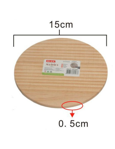 Tablero de madera 15x0.5cm | Ducaval | Envías 24/48 horas 
