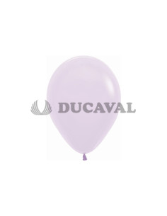 Globo látex lila pastel 12.5cm 100ud | Ducaval | Envíos 24/48 horas 
