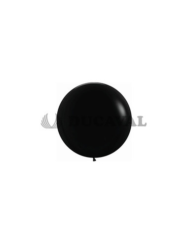 Globo látex fashion negro 60cm 10 unidades