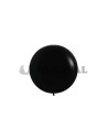Globo látex fashion negro 60cm 10 unidades
