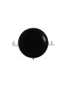 Globo látex fashion negro 60cm 10 unidades
