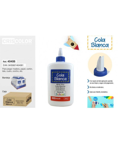 Cola blanca escolar250G | Ducaval | Envías 24/48 horas 