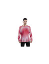 Camiseta a rayas rojas adulto | Ducaval | Envíos 24/48 horas
