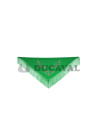 Mantón grande  bordado verde