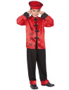 Disfraz de Chino rojo y negro
