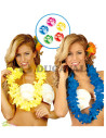 Collar hawaiano neon surtido  Disfraces Ducaval