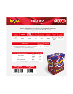 Kojak cola 15g 100ud | Ducaval | Envíos 24/48h