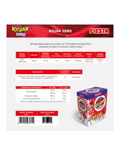 Kojak zero 15g 70 unidades