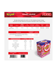 Kojak pop fresa 15g 100ud