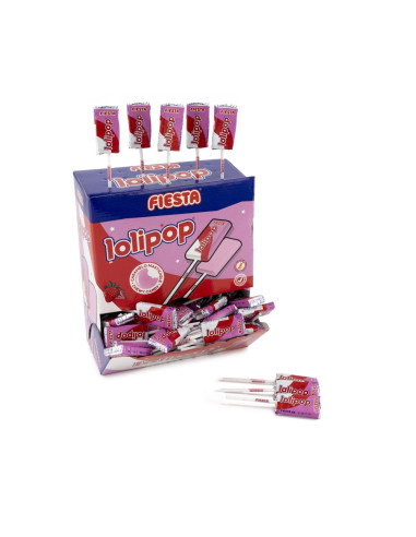 Lollipop Fresa 12g 100u