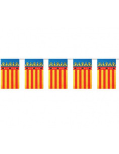 Bandera tela p 20x28 10M Valenciana | Ducaval | Envíos 24/48 horas