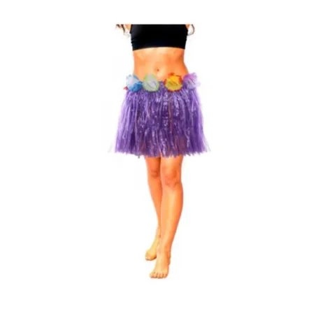 Falda Hawaiana 30cm morada | Ducaval | Envíos 24/48 horas