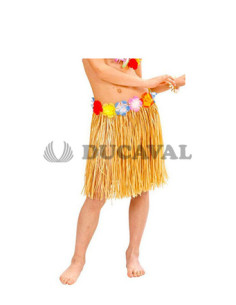 ¡Falda Hawaiana 40cm  Paja! Compra la tuya ahora