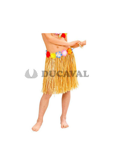 ¡Falda Hawaiana 40cm  Paja! Compra la tuya ahora