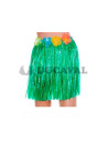 Falda Hawaiana 40cm verde  ¡Compra la tuya ahora y disfruta del veran