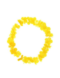Collar hawaii 46 cm amarillo  | Ducaval | Envías 24/48 horas 
