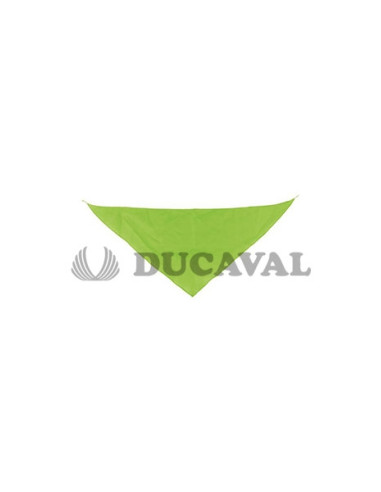 Pañuelo poliéster verde lima  | Ducaval | Envíos 24/48h