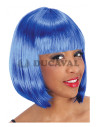 Peluca Pin Up Azul Disfraces Ducaval