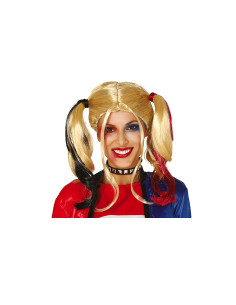 Peluca rubia con coletas | Ducaval | Envíos 24/48 horas