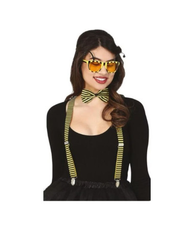 Conjunto abejita (GAFAS, PAJARITA Y TIRANTES) | Ducaval | Envías 24/4